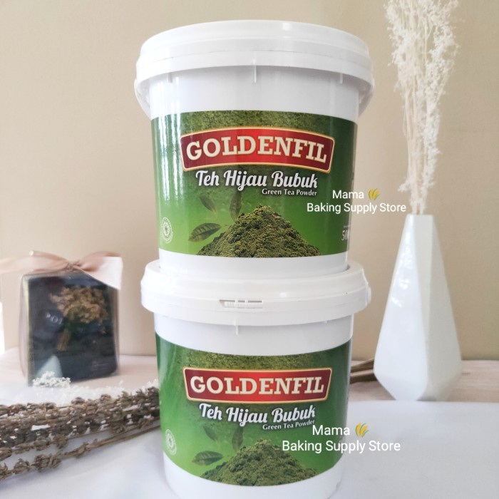 

GOLDENFIL BUBUK GREEN TEA MATCHA POWDER GOLDENFIL MURNI 500 GR
