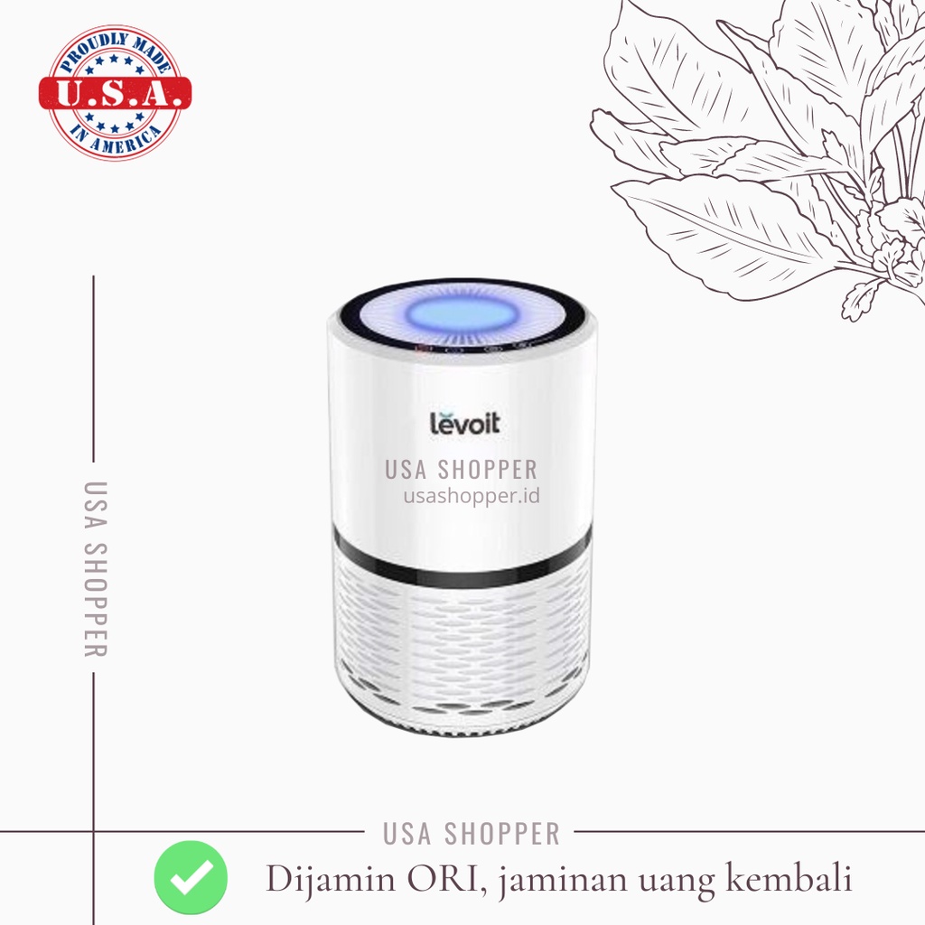 Levoit LV-H132 Penyaring Udara 3-Stage HEPA