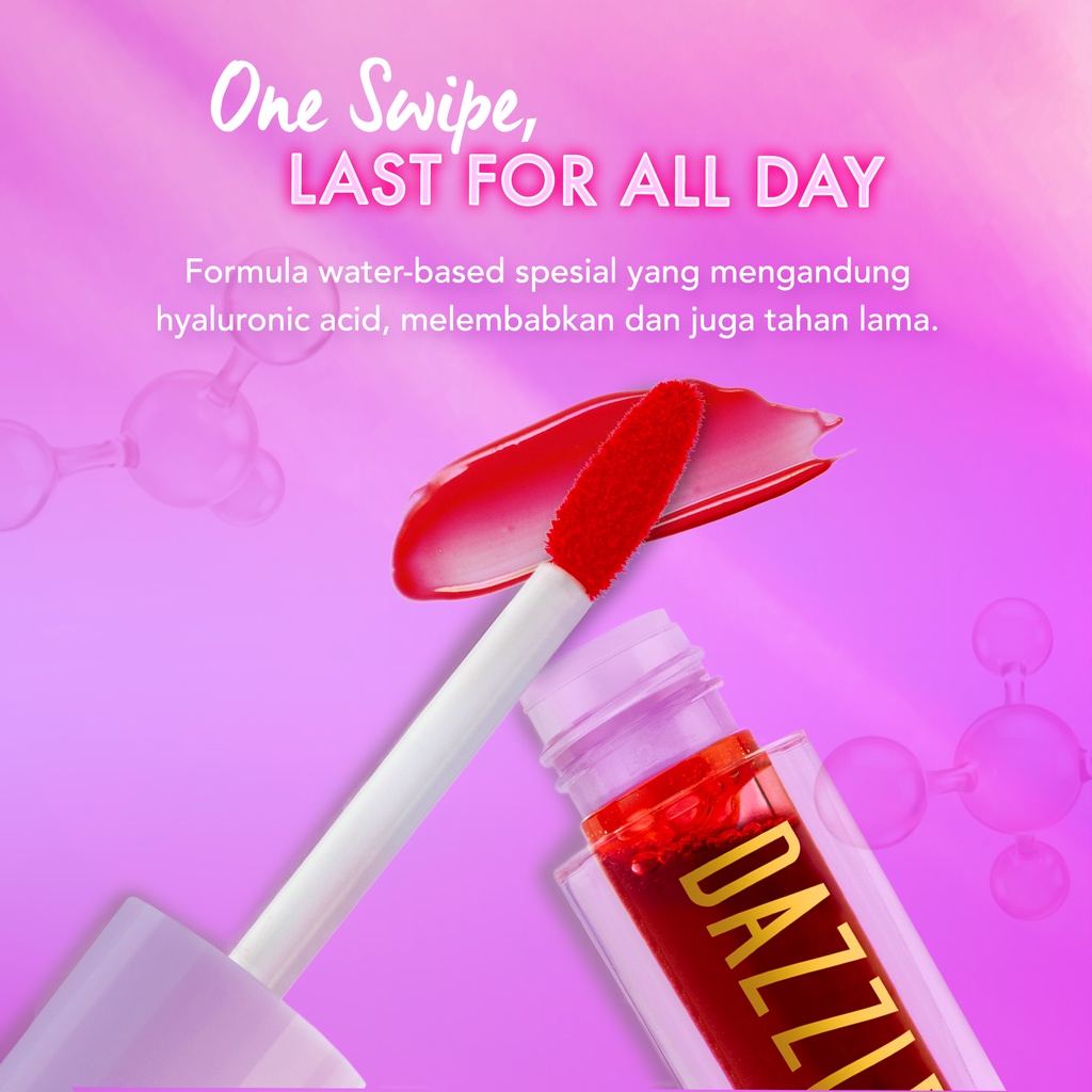 DAZZLE ME Ink-Licious Lip Tint BPOM | Mattedorable Long Lasting Liptint Hyper Moisturizing Lip Stain-2