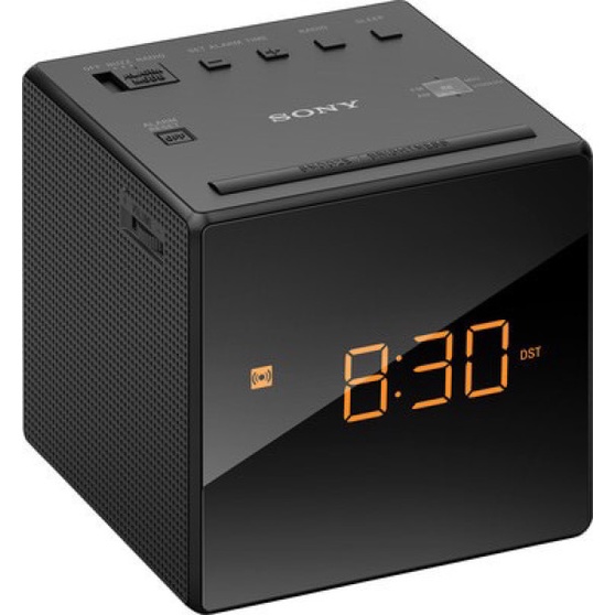 Media Player Sony Alarm Clock Digital Icf C1 Radio Am Fm