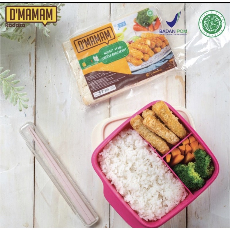 

Dmamam Nugget Ayam Cheesy BroCarrot, No MSG, HALAL, BPOM 250gr