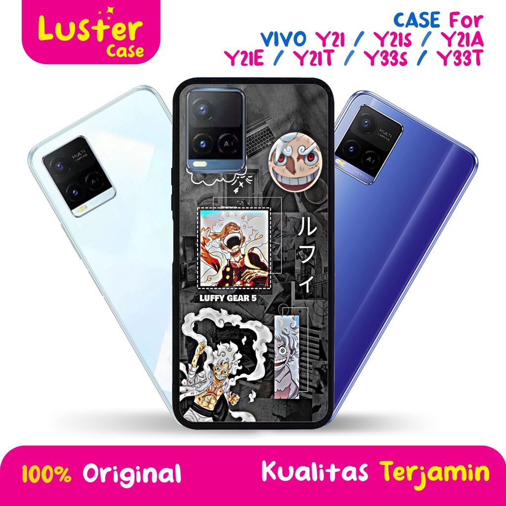 Case VIVO Y21/Y21S/Y21A/Y21E/Y21T/Y33S/Y33T - Casing VIVO Y21/Y21S/Y21A [ ONE PIECE 2 ] Silikon VIVO
