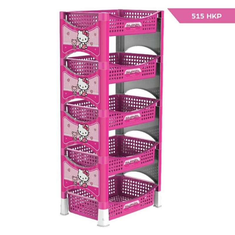Rak Susun 5 Hello Kitty Doraemon