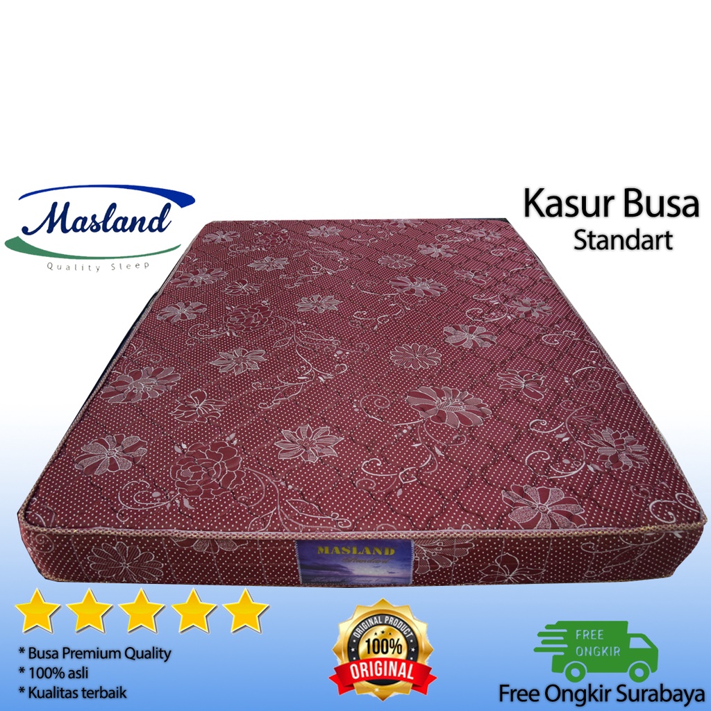 Kasur Busa Standart 62x180x10 (Vacum Press and Roll)