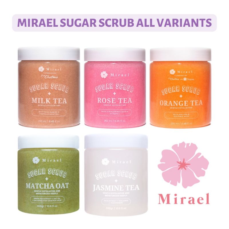 MIRAEL Sugar Scrub 250ml.