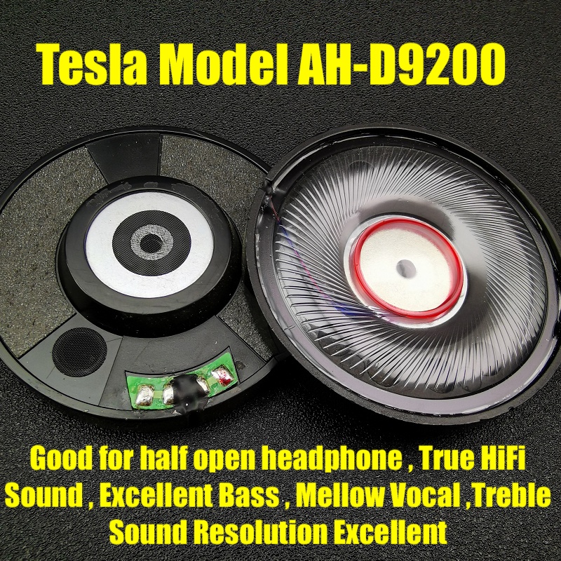 HiFi Sound Quality Super Bass 50mm Driver Unit DIY Headphone