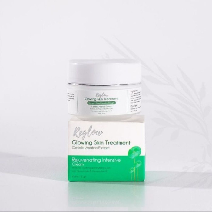 Reglow Cream Skincare Pemutih Wajah Original Perawatan Anti Aging