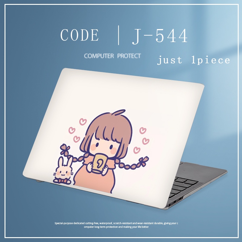 1pc Universal Custom Pola COD Stiker Cover Laptop Untuk Dell Inspiron14 3000 5000 3558 3576 7577 Vostro 5471inspiron 5370 Skins Painting Notebook Stickers