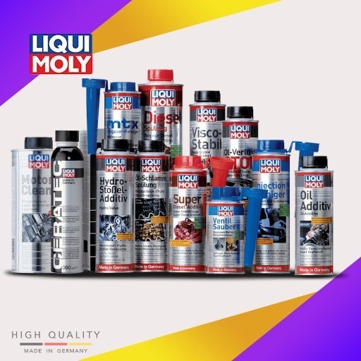 Oil Additive MOS2 Liqui Moly 300ml Adiktif mobil Liquimoly