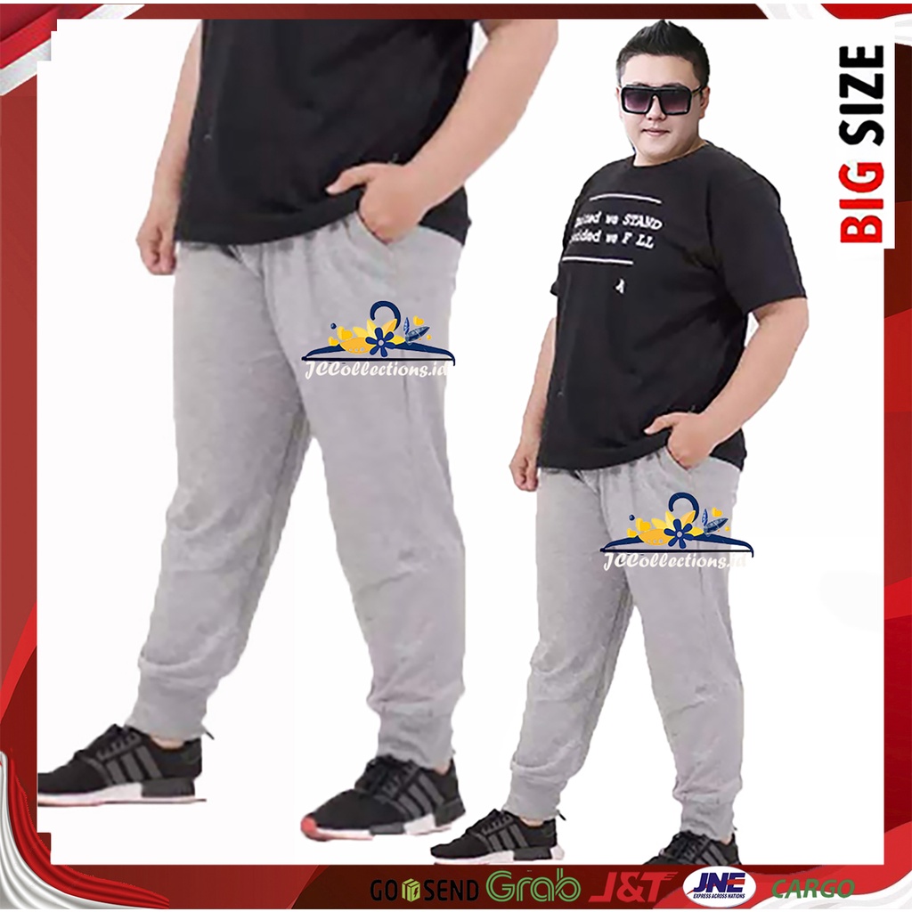 Celana Jogger Pria Jumbo 3XL - Evander / Big Size Training Joger Pants - JCCollections