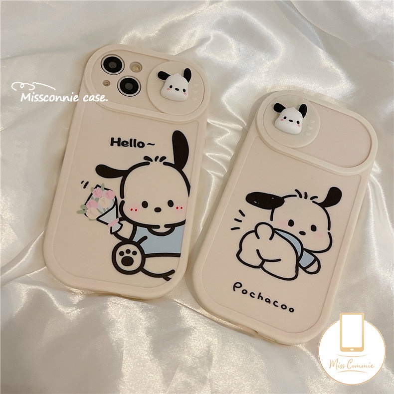 Soft Case TPU Motif Kartun Anak Anjing 3D Untuk IPhone 7 8 Plus X XS Max 11 Pro Max