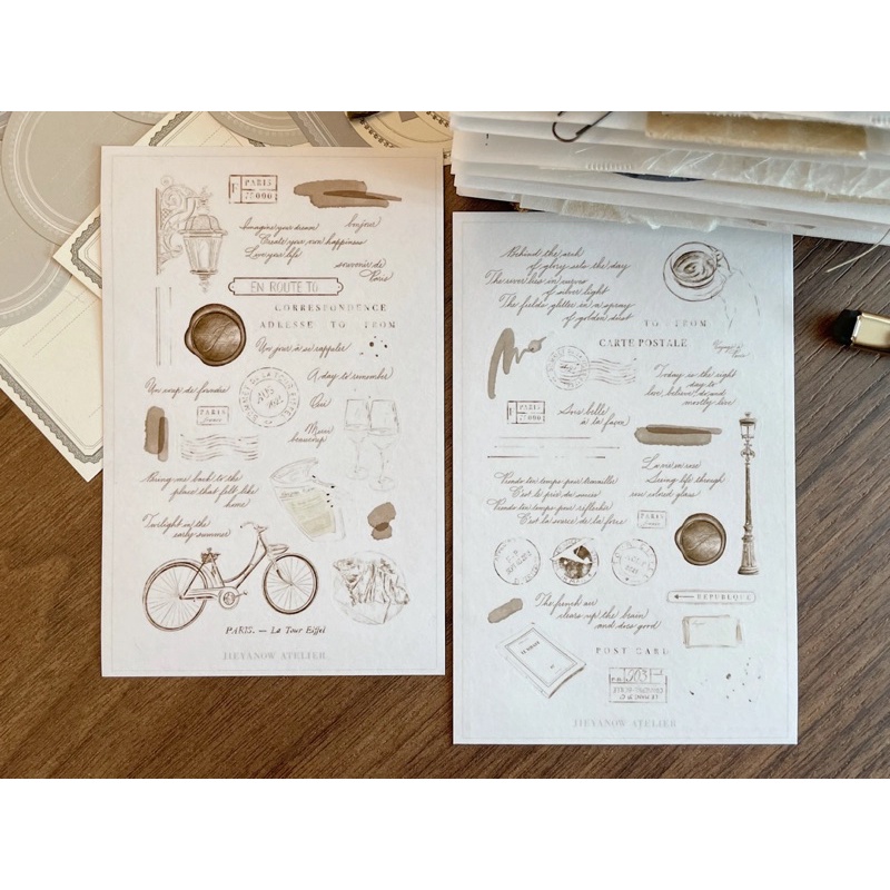 

Jieyanow Atelier Washi Stickers