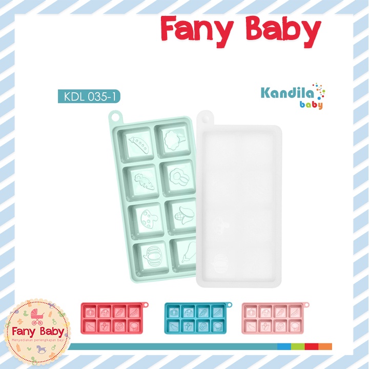 KANDILA BABY VEGGIE SILICONE ICE TRAY / KDL035-1