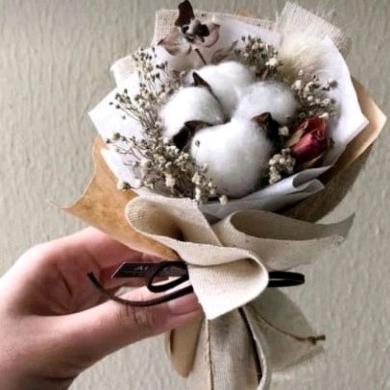 buket bouquet bunga asli mini