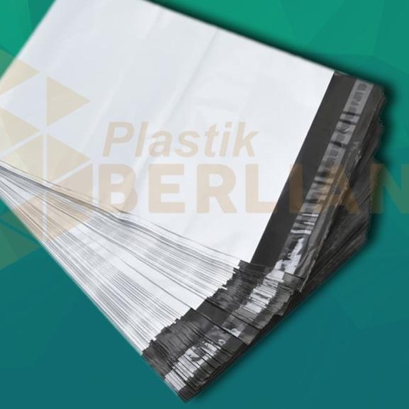

Plastik Amplop Packaging Polymailer Polybag 25 x 45 isi 100 White