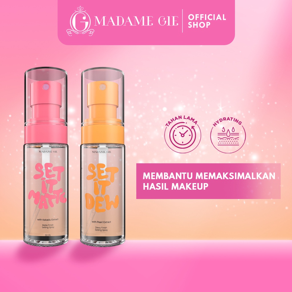 Madame Gie Madame Set It Dew Setting Spray