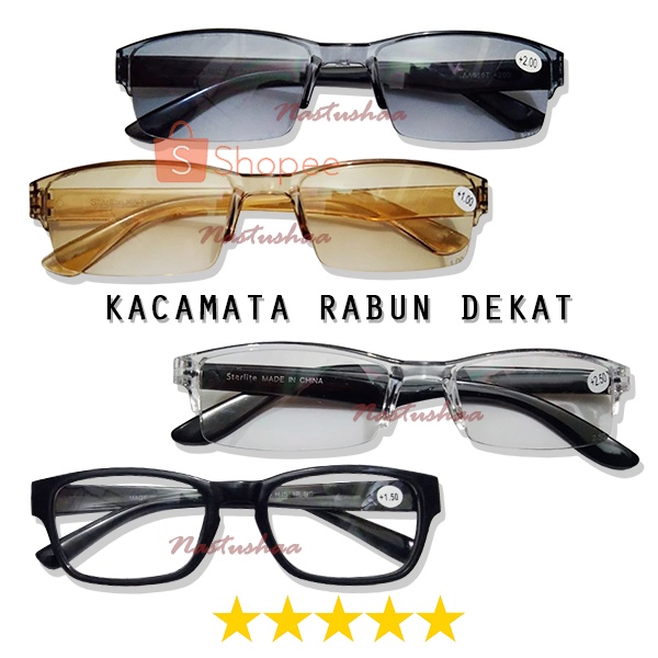 TERBARU !! Kacamata Baca Plus MIKO Warna-warni (+) Pria  Wanita +0.50 s/d +4.00/nastushaa