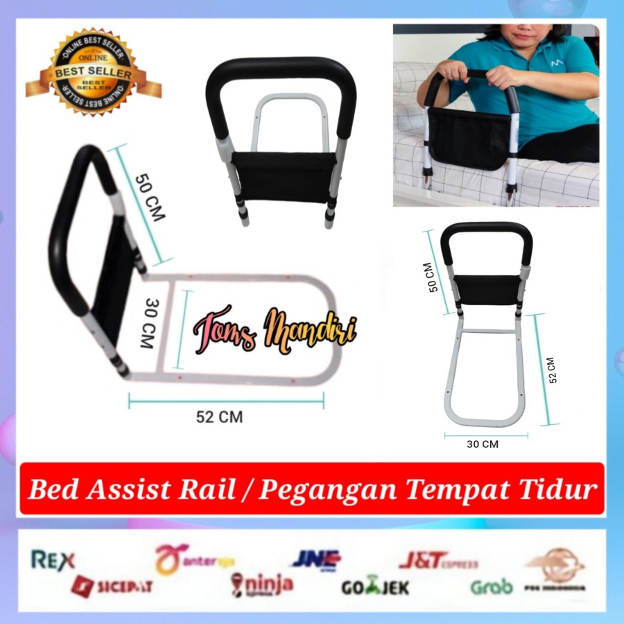 Jual Bed Assist Rail - Alat Bantu Pegangan Tempat Tidur /Safety Bedrail ...