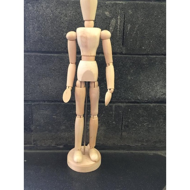 

Manekin Kayu - 30 cm / Wooden Mannequin / Manikin - Female