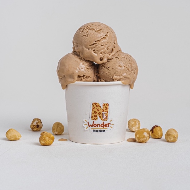 

Hazelnut Dessert Gelato by Nth Wonder - Baby Pint