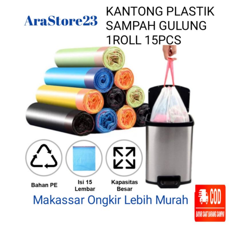 Jual Kantong Plastikn Sampah Ukuran X Cm Isi Lembar Kantong Kresek Sampah Shopee