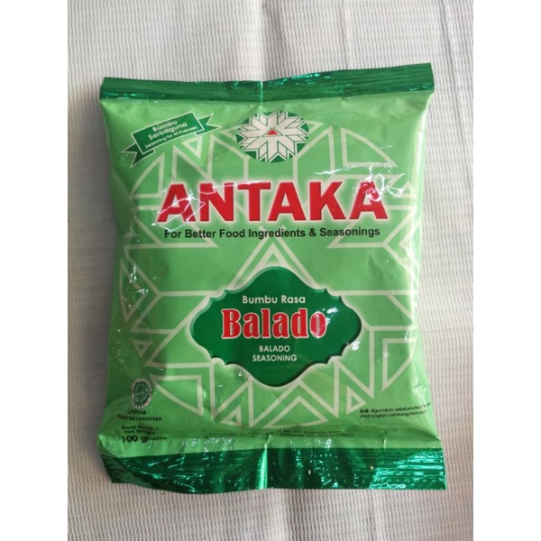 

Bumbu Antaka Balado 100gr