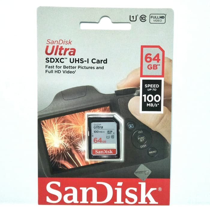 GARANSI 5 TAHUN SD CARD SDHC SANDISK ULTRA SERIES MEMORY CARD MEMORI KAMERA