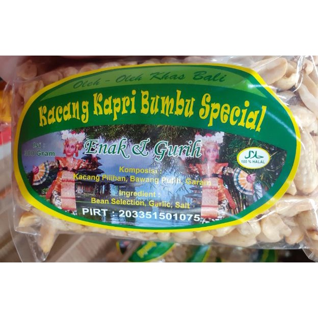 KACANG KAPRI BUMBU SPECIAL ENAK DAN GURIH 300GR ASLI KHAS BALI HALAL