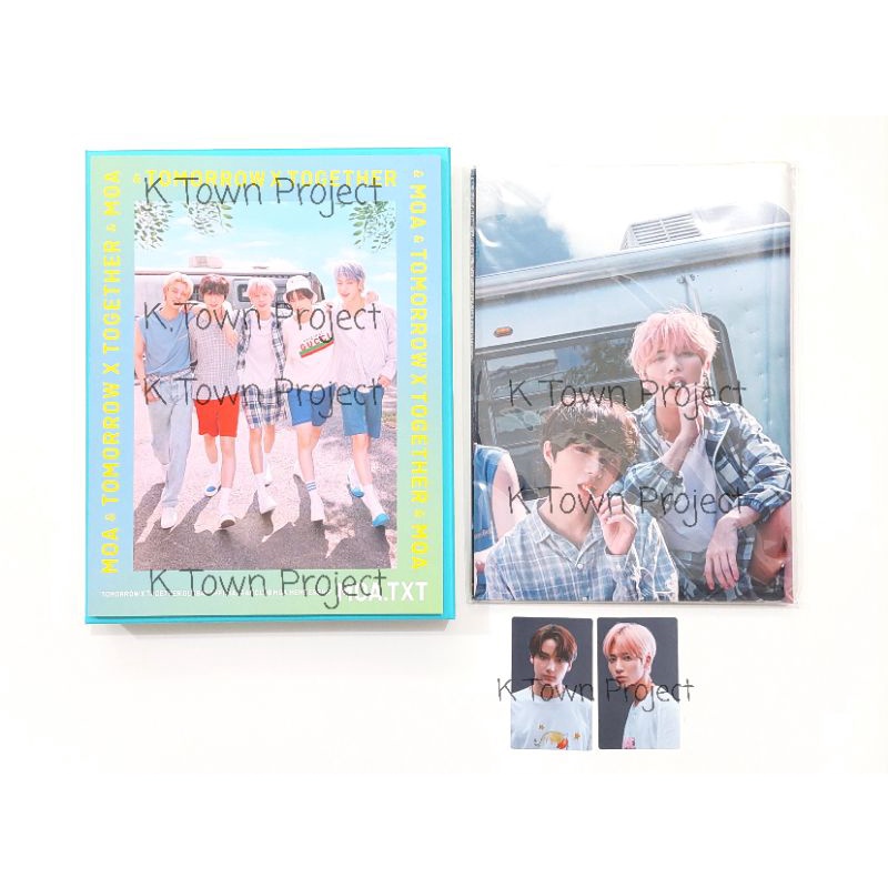 [READY - CLEARANCE SALE] TXT MOA 2ND MEMBERSHIP KIT OUTBOX PHOTOBOOK POSTER YEONJUN SOOBIN TAEHYUN B