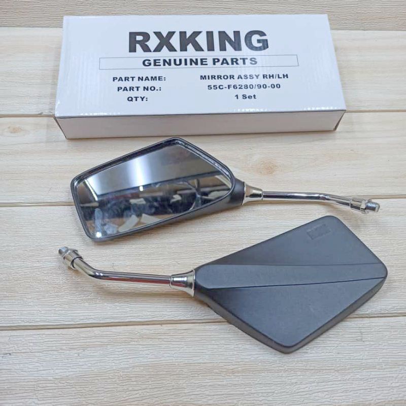 SPION KOTAK TEMPE Yamaha RX king lama RX king Special Alfa - Tangkai Chrome