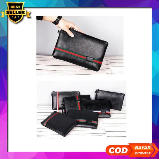 Handbag Pria Pedro 083-2 Free Pena Tas Tangan Pria Wanita Clutch Batam Import Handbag/Cl Handbag Kul