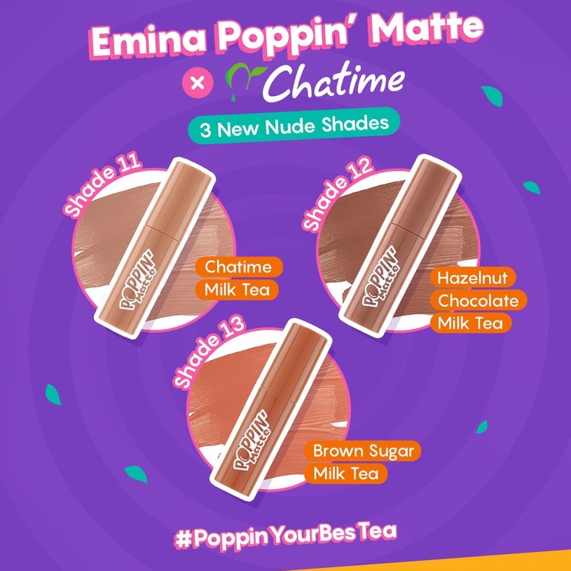 EMINA POPPIN' MATTE / X CHATIME 4,5G
