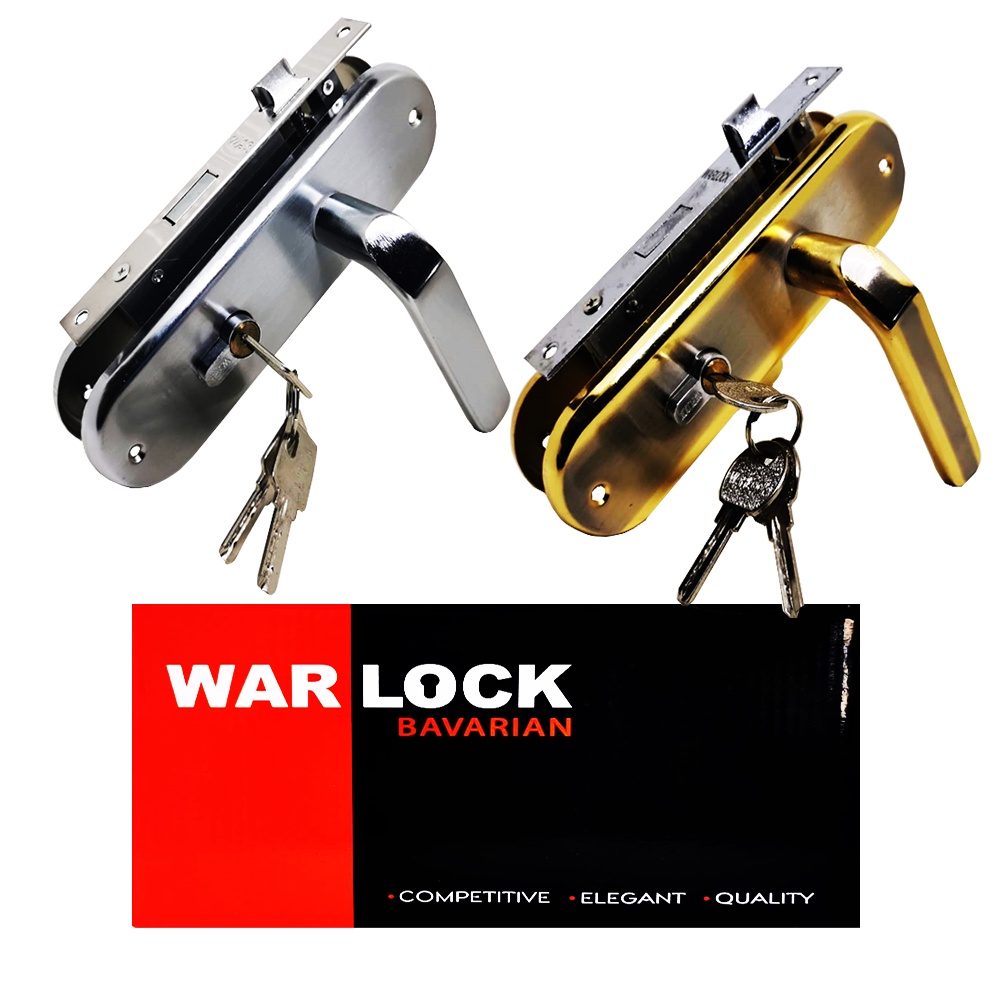 Kunci Pintu Besar CX 5 L WARLOCK Handle Pintu Besar