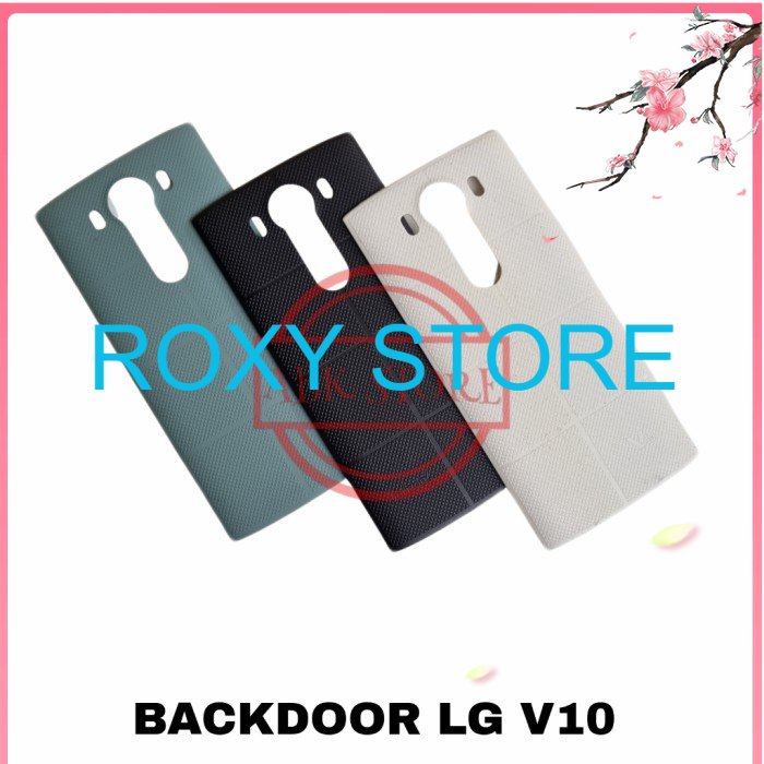 TUTUP BELAKANG BACKDOOR BACK CASING COVER BATERAI BACKCOVER LG V10 ORI