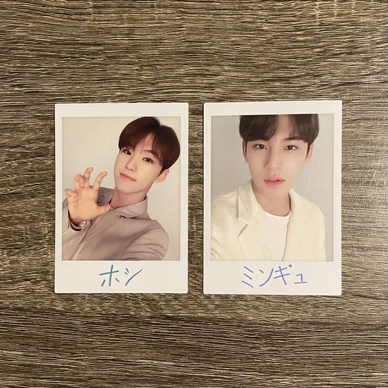 [CEK DESKRIPSI] SEVENTEEN Hoshi Mingyu Ode To You OTY Japan Polaroid Trading Card TC