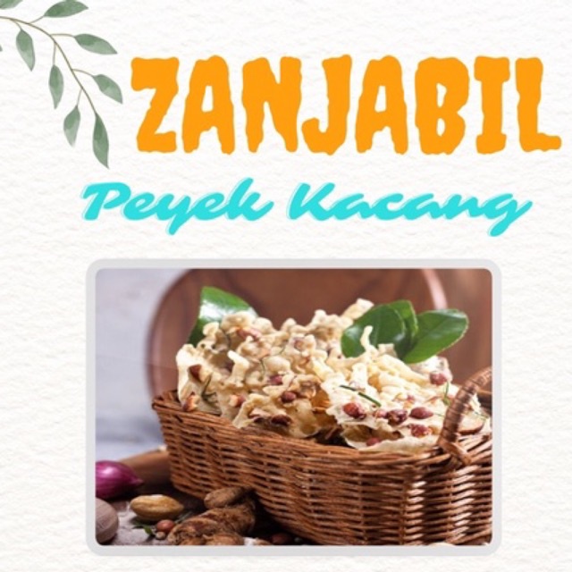 

peyek kacang zanjabil