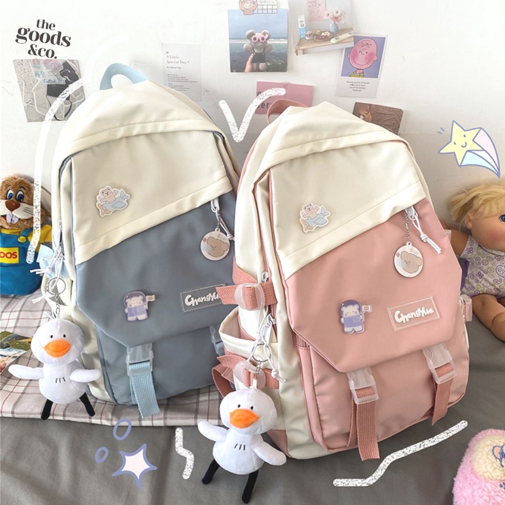 Tas Ransel Sekolah Anak Perempuan Tas Sekolah Anak Model Korea Import