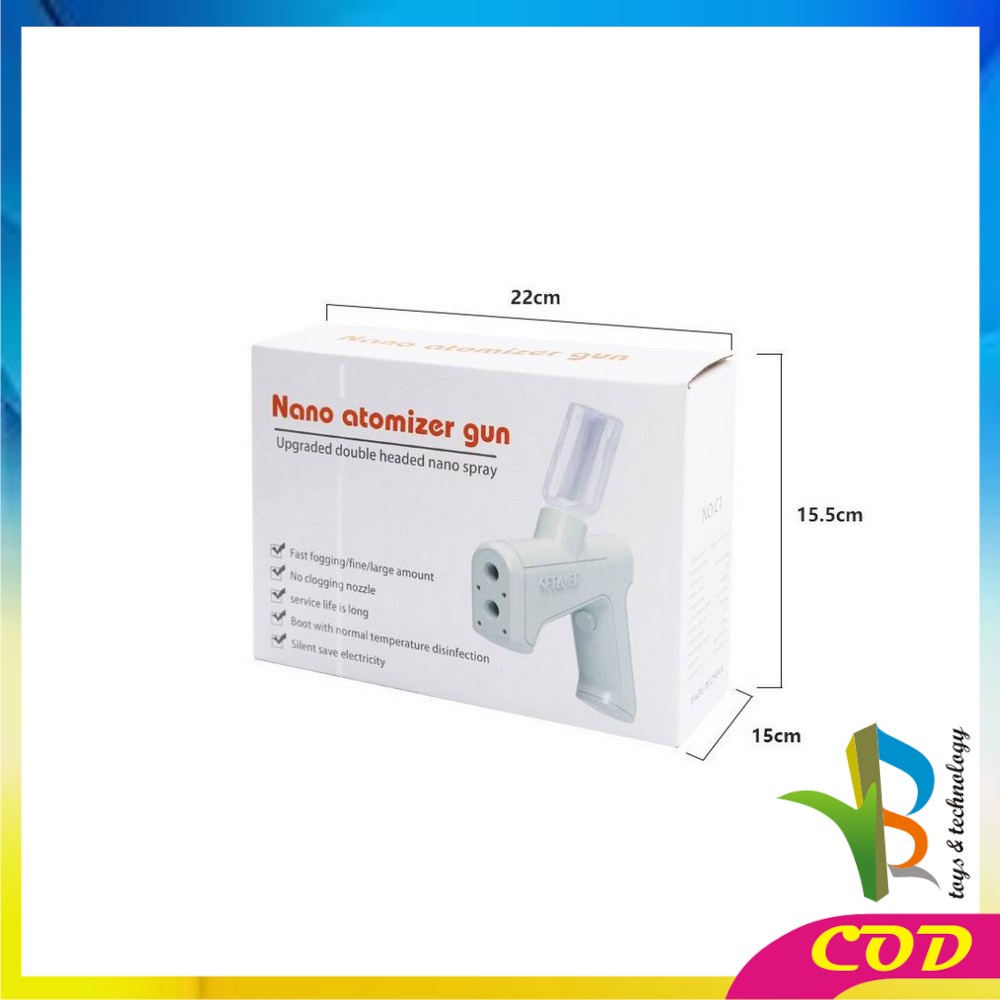 RB-C357 Nano Spray Gun Disinfectant / Nano Spray Portable / Mist Sprayer Nano / Sprayer Disinfektan Sterilizer Gun