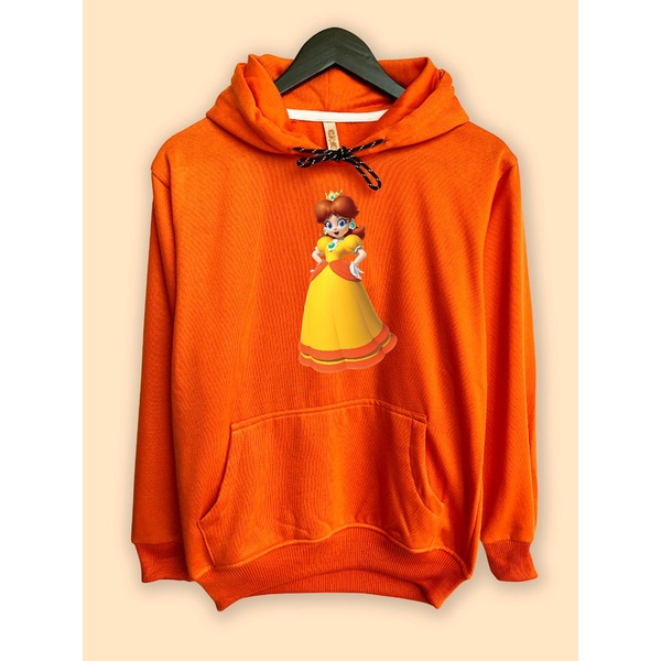 Jaket Hoodie Super Mario 3D Character Daisy