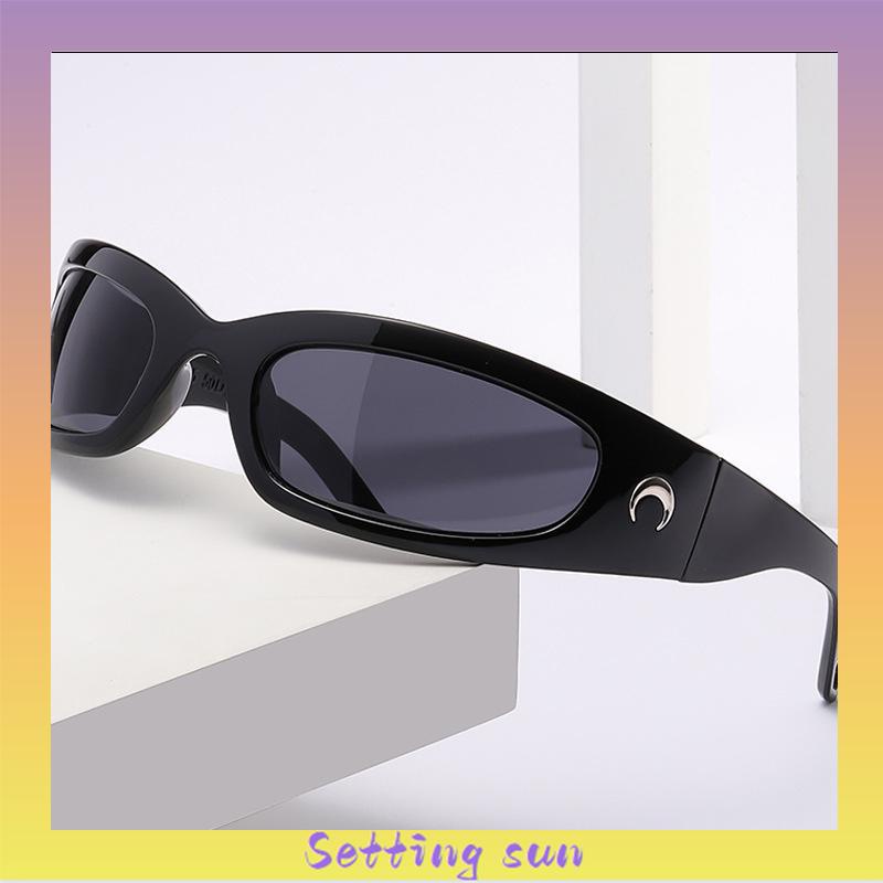 Kacamata Sepeda Kacamata Pria Hitam Uv400 Kacamata Motor Kacamata Sport Ourdoor Fashion Sunglasses TN