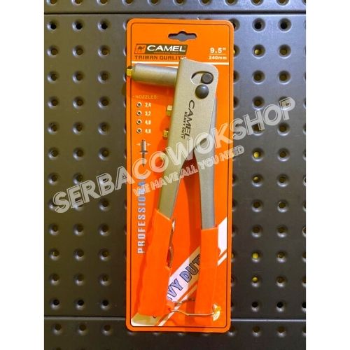 Promo Camel Tang Rivet Hand Riveter Taiwan + Bonus Paku Tembak Termurah Berkualitas