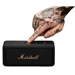 Marshall emberton II II Speaker Bluetooth Nirkabel Portabel IPX67 Speaker Tahan Air Luar Ruangan Subwoofer Mewah Marshall