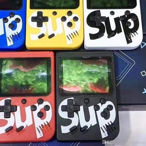 GameBoy Retro Mini SUP 400 in 1 game box portable mainan anak - Putih