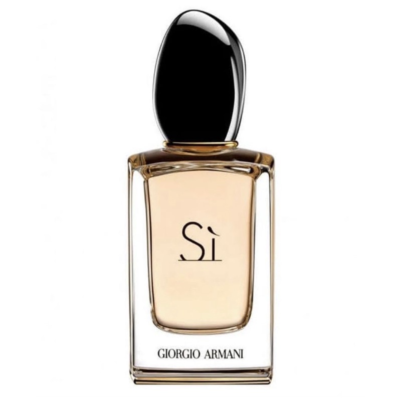 Giorgio Armani Si EDP 100 ml tester + Vial Carolina Harrera Good Girl