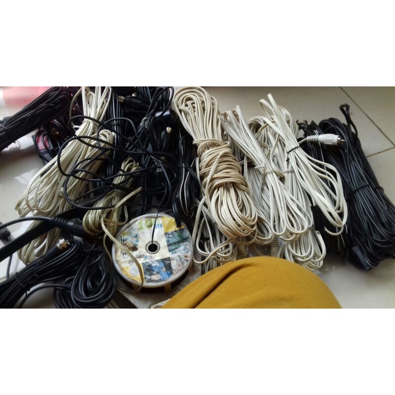 kabel Home Theater polytron ori lengkap dengan soket ori