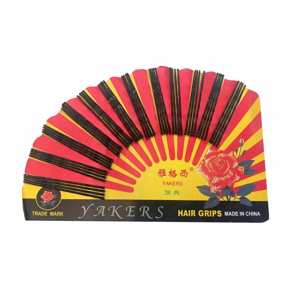 Isi 48 Pcs Jepitan Lidi Sanggul Besi Boby Pin