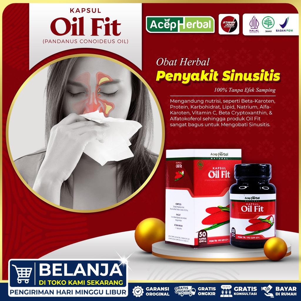 Jual Obat Sinusitis Hidung Tersumbat Anosmia Tidak Bisa Mencium Bau