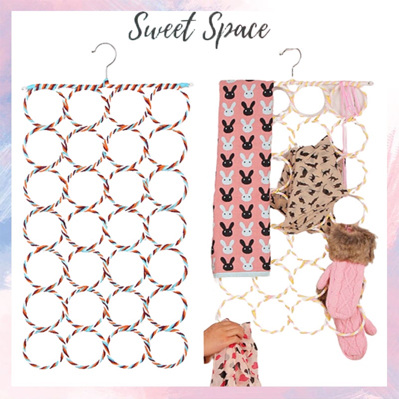 GANTUNGAN SYAL DAN JILBAB 28 RING [SWEETSPACE]