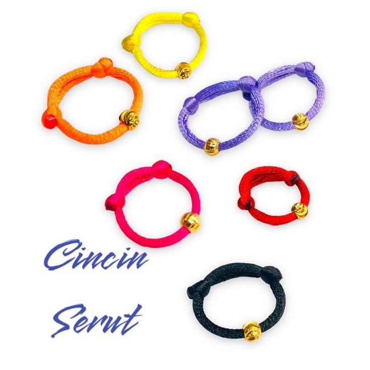 cincin serut//cincin replika emas//perhiasan