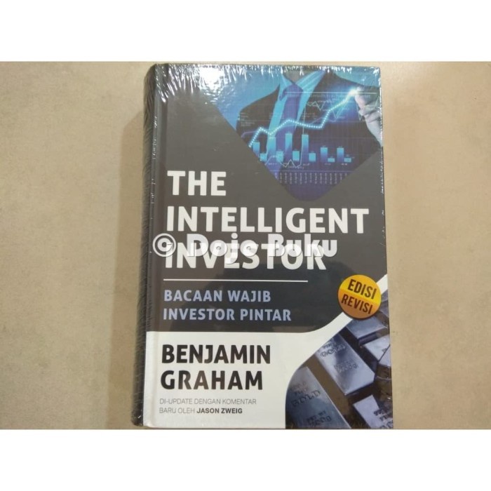 Buku The Intelligent Investor Benjamin Graham ( Hard Cover ) Indonesia - Original
